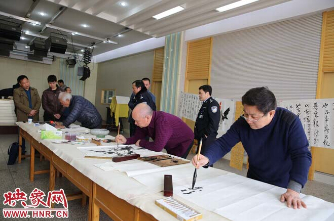 省一监邀请书画家办迎元宵文化笔会 省一监邀请书画家办迎元宵文化笔会